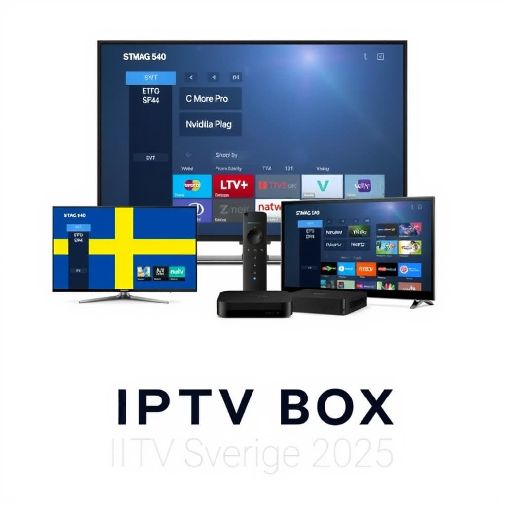 IPTV Box Sverige 2025: MAG, Android TV, Formuler — Komplett Jämförelse & Köpguide