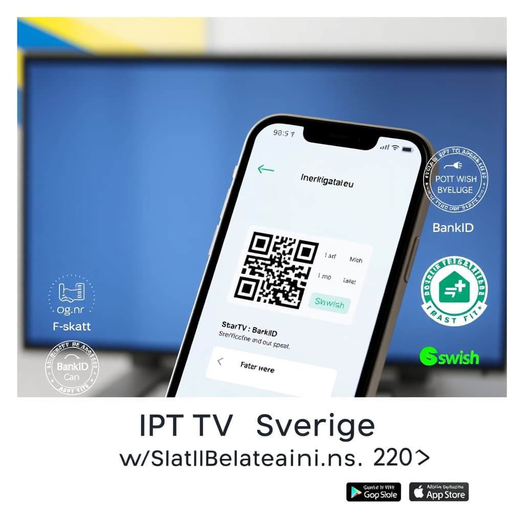 IPTV Sverige Swish Betalning 2025: Säker & Snabb Guide | StakTV
